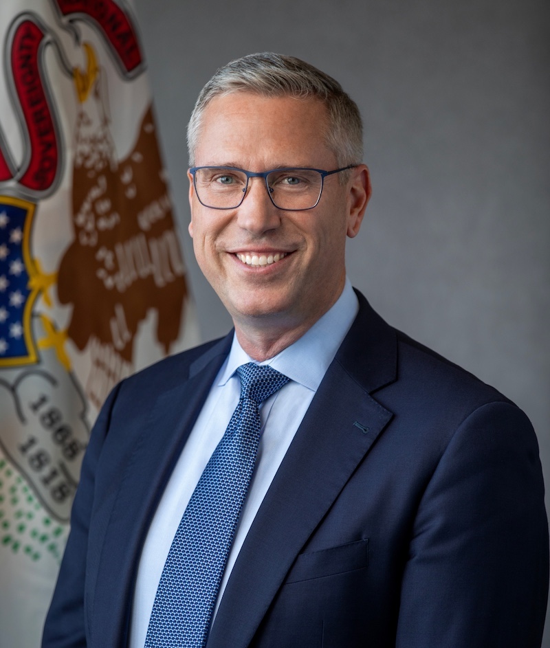 Both flags no glasses orange tie-cutout