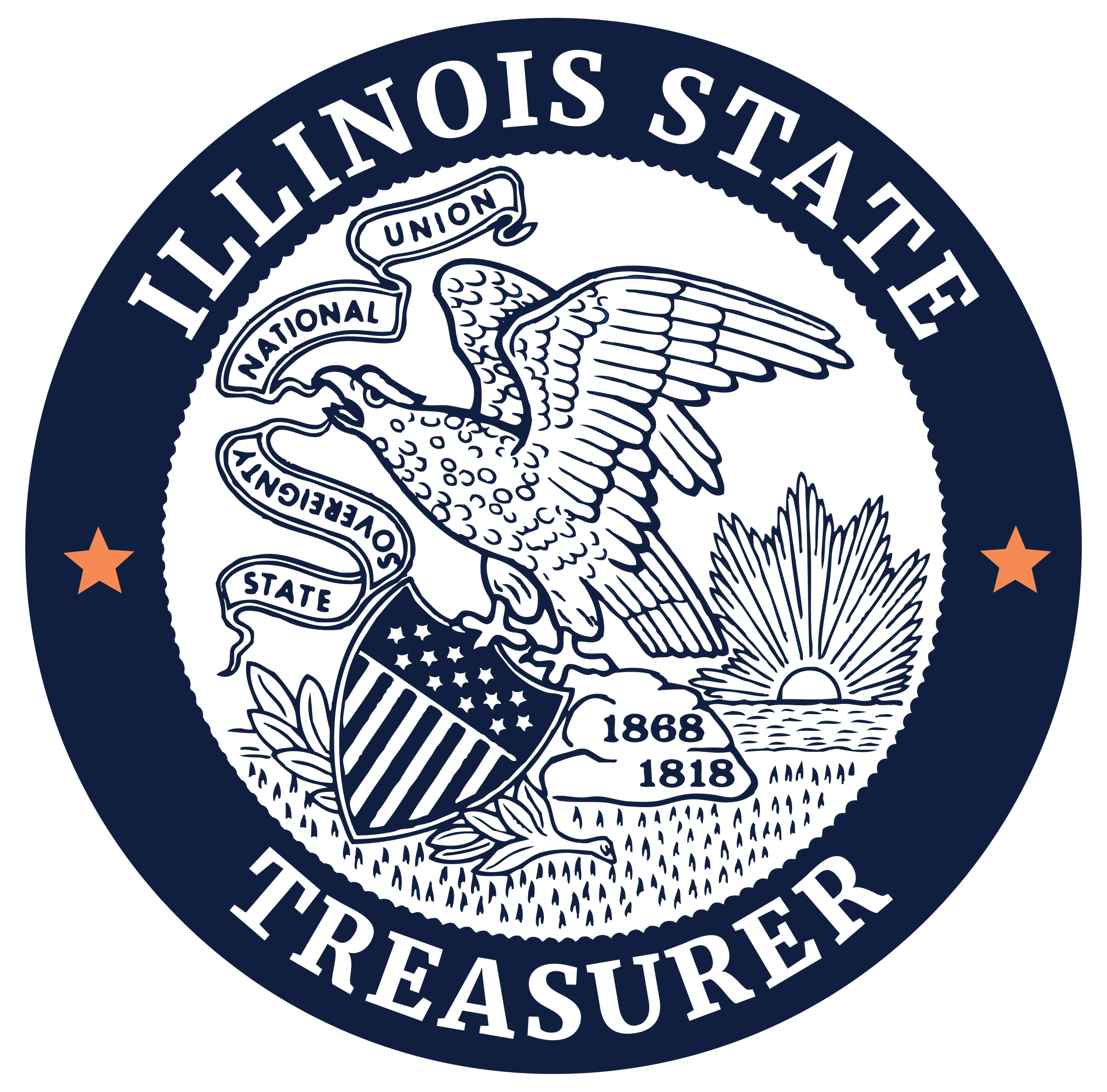 office seal for illinois state treasurer